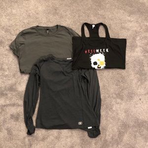 Orangetheory Workout Bundle Tank, Tee, Long Sleeve